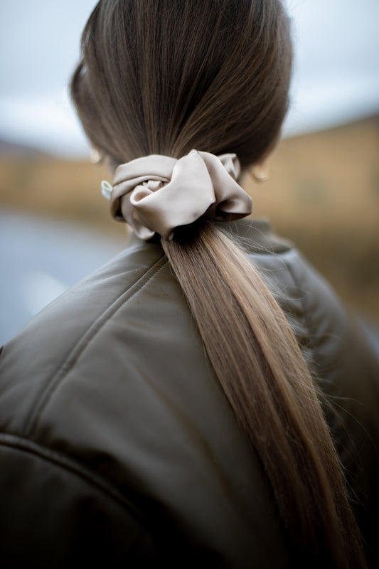 Mulberry Silk Scrunchie