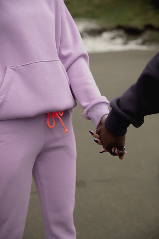 Purple Tracksuit Joggers
