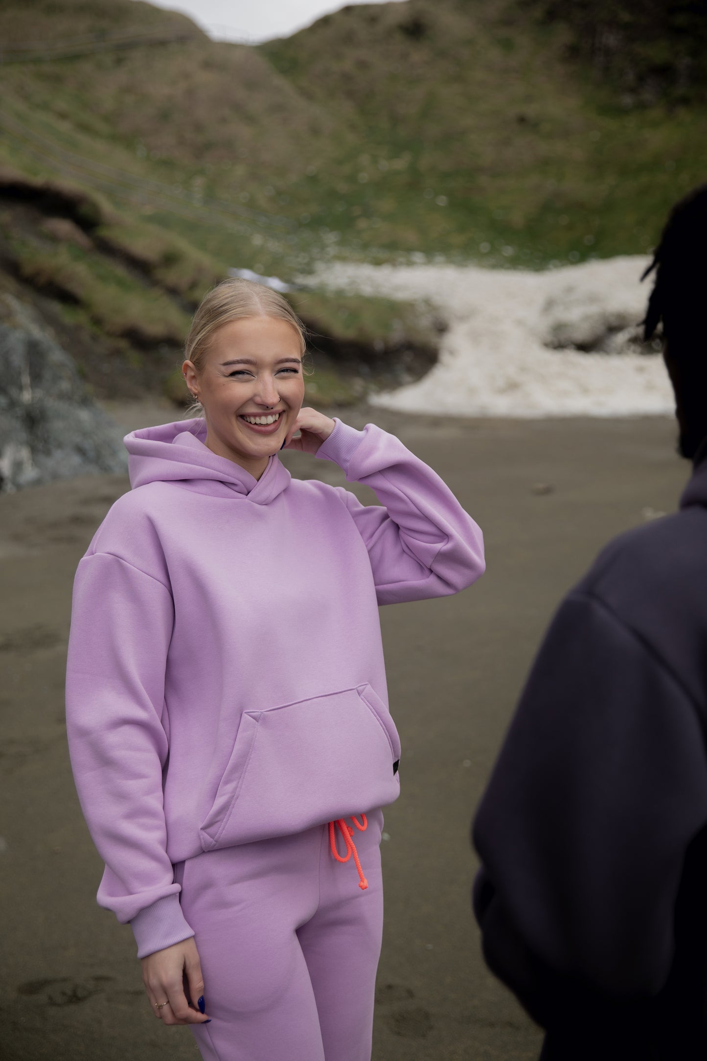 Purple Tracksuit Joggers